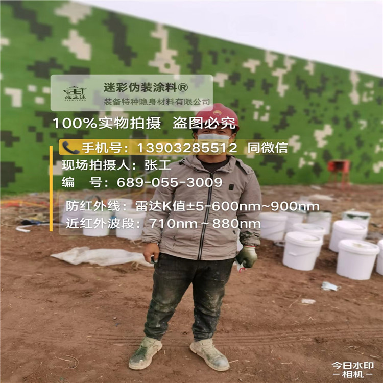 宝山​包括外墙、护坡、水泥地面建筑物的迷彩喷涂